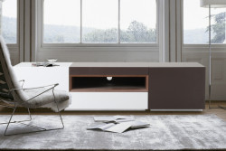 Modrest Puzzle Modern 2-Tone TV Entertainment Unit