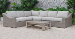 Renava Pacifica Outdoor Beige Sectional Sofa Set