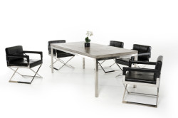 Modrest Retna Modern Concrete Dining Table