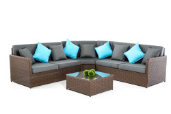 Renava San Clemente Modern Outdoor Sectional Set