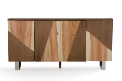Modrest Byron Modern Walnut Buffet