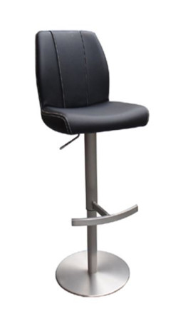 Modrest Gordon Modern Black Bar Stool