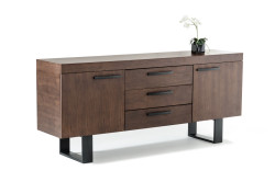 Modrest Lola Modern Walnut Buffet