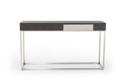 Modrest Vernon Modern Grey Elm Console Table