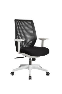 Modrest Bayer Modern Black & White Office Chair