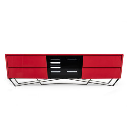 Nova Domus Max Modern Red TV Stand