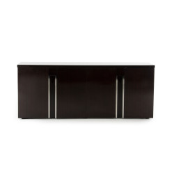 Modrest Christa Modern Ebony High Gloss Buffet