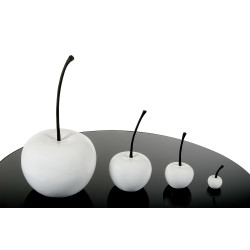 Modrest 4-Piece White Cherry Sculpture Set