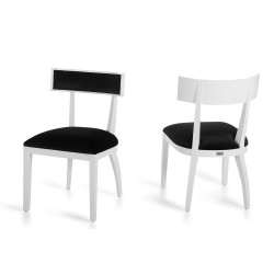 Alek - Modern White Dining Chair (Set of 2)
