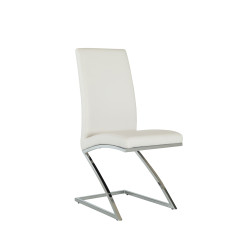 Angora - Modern White Dining Chair (Set of 2)