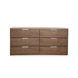 Modrest Lauren Modern Walnut Dresser