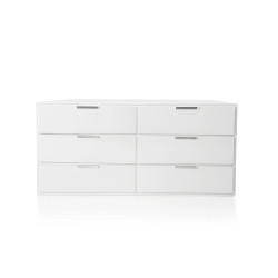 Modrest Lauren Modern White Dresser