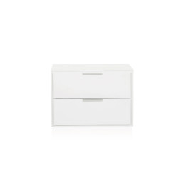 Modrest Lauren Modern White Nightstand