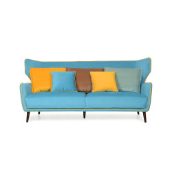 Divani Casa Stellan Modern Fabric Sofa