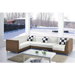 0892 Retro Modern Sectional Sofa 