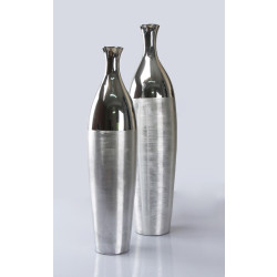 Modrest 1235 3-Piece Silver Vase Set
