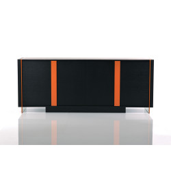 Modrest Vision - Modern Black Oak Buffet