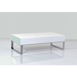 Modrest Terbium - Contemporary White High Gloss Coffee Table