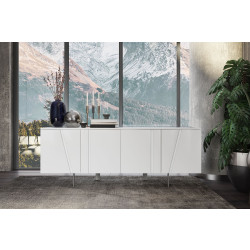 Modrest Mario - Modern White Veneer Buffet