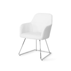 Modrest Young Modern White Conference Chair