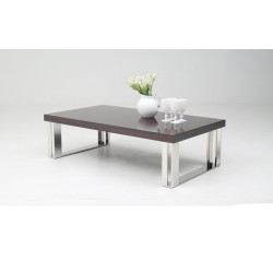 Modrest Courtland Modern Golden Teak Coffee Table