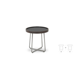 Modrest 226E-ET - Modern Brown Black End Table