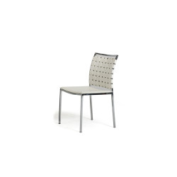 Shasta - Modern White Eco-Leather Dining Chair (Set of 2)