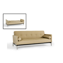 Divani Casa 3038 - Modern Beige Sofa Bed
