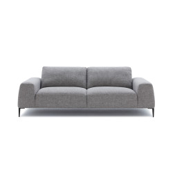 Divani Casa Arthur Modern Medium Grey Fabric Sofa