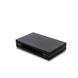 Modrest Cave - Modern Black Oak Coffee Table