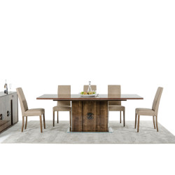 Modrest Athen Italian Modern Extendable Dining Table