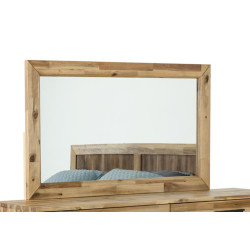 Modrest Sala Modern Light Wood Mirror 