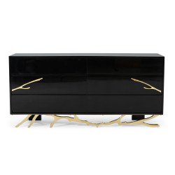 Modrest Legend Modern Black & Gold Dresser