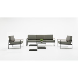 Renava Corozal Outdoor Grey Sofa Set