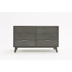 Nova Domus Soria Modern Grey Wash Dresser