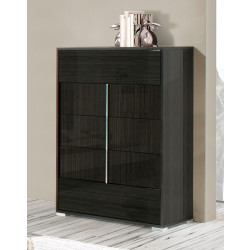 Modrest Ari - Modern Grey Lacquer Chest