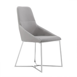 Modrest Stark - Modern Grey Dining Chair (Set of 2)