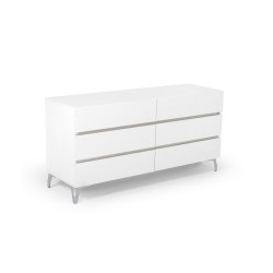 Nova Domus Angela - Italian Modern White Dresser