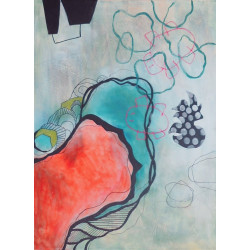 Modrest ADC8410 - Abstract Oil Painting