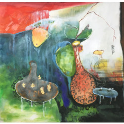 Modrest ADD3234 - Abstract Oil Painting