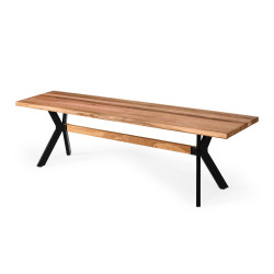 Modrest Nevada - Modern Drift Oak Bench