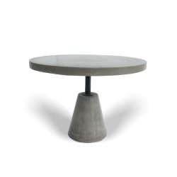 Modrest Lenado - Modern Grey Concrete End Table