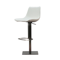 Modrest Manning - Modern White Bar Stool 
