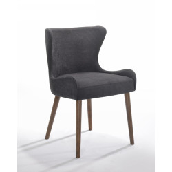Modrest Jacob - Modern Black Dining Chair (Set of 2)
