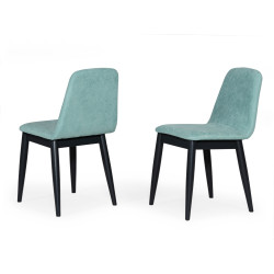 Modrest Lomeli - Modern Blue Dining Chair (Set of 2)
