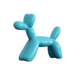 Modrest Modern Blue Balloon Dog Sculpture