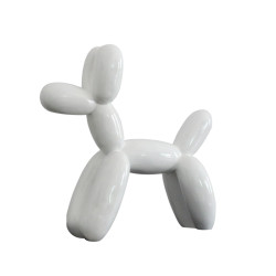 Modrest Modern White Large Balloon Dog Sculpture