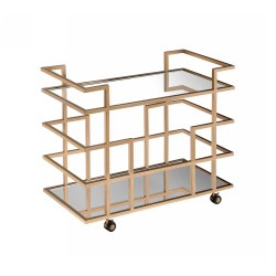 Modrest Caleb - Rose Gold Wine Rack