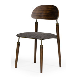 Modrest Sebring - Mid-Century Modern Acacia Dining Chair (Set of 2)