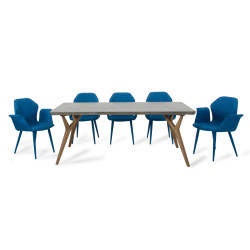 Modrest Dondi Concrete Dining Table